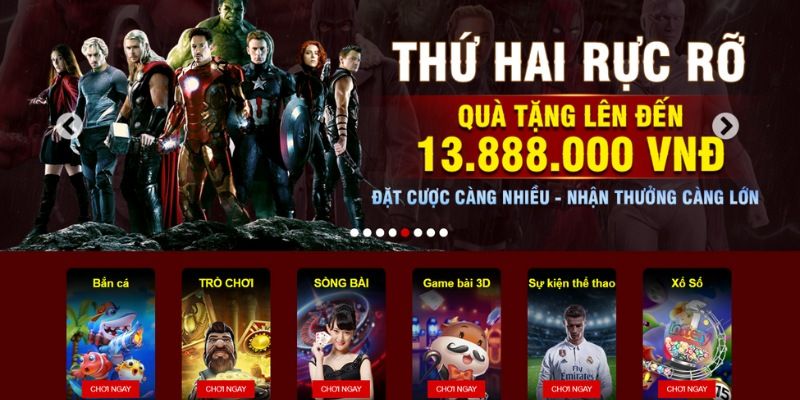 Danh mục các trò chơi, sản phẩm nổi bật của 33Win