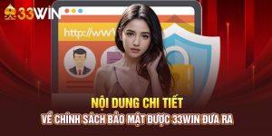 Nội dung chi tiết về chính sách bảo mật 33win